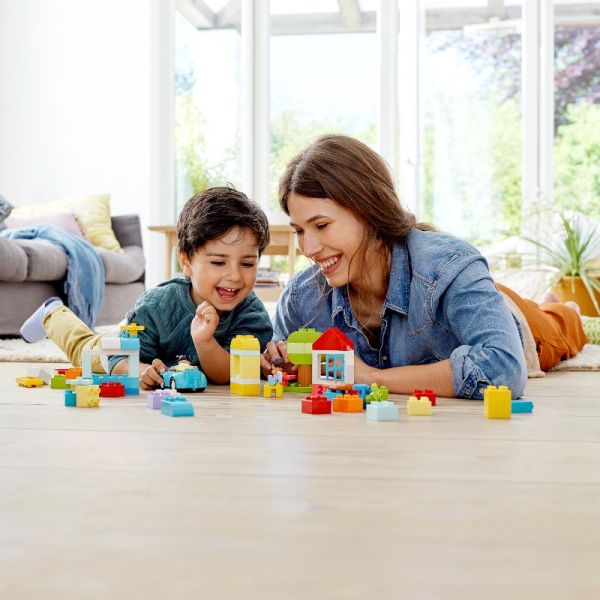 Lego Duplo Classic Brick Box Building Set with Storage - 10913 - Colorland Toys