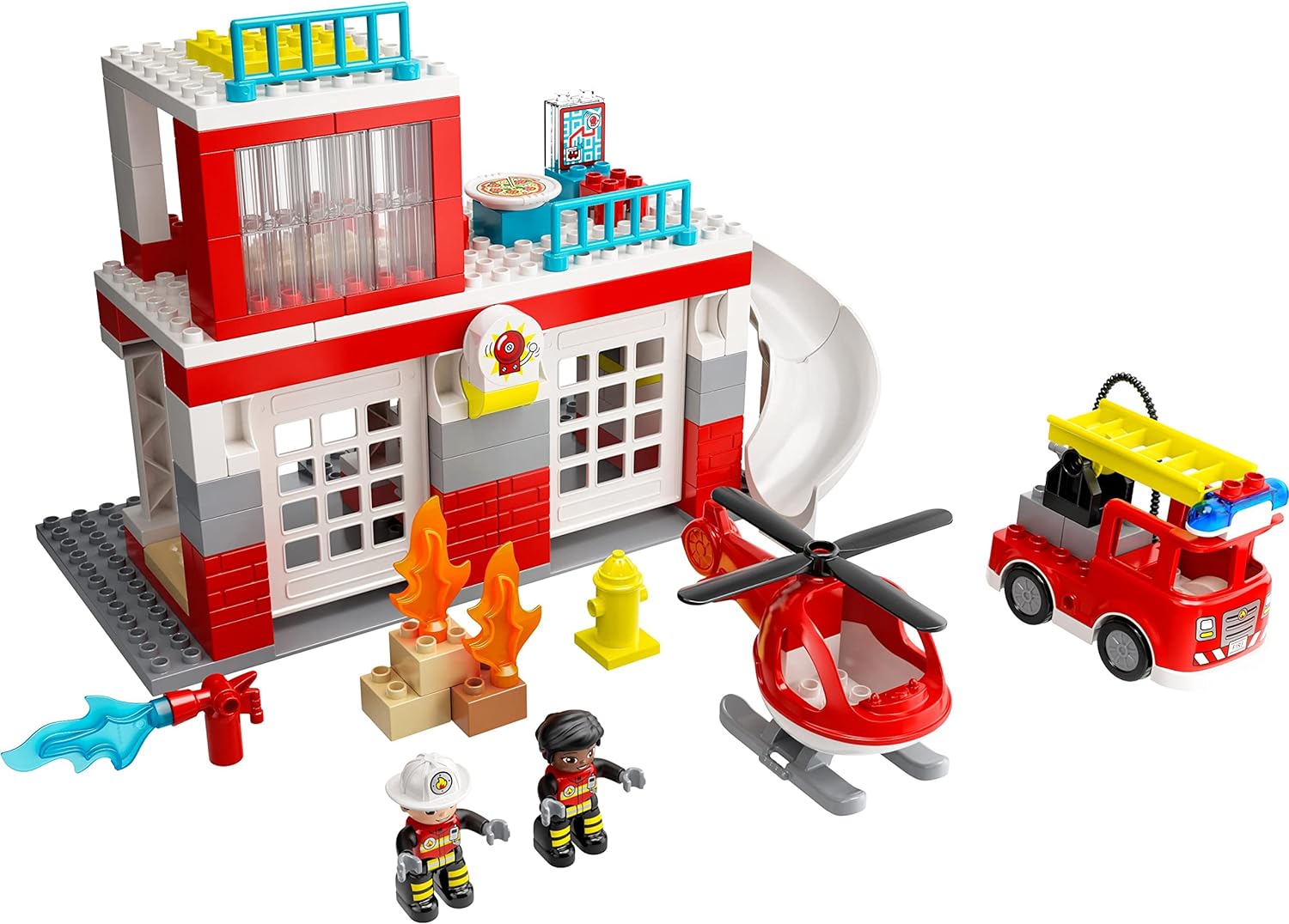 LEGO Duplo Fire Station & Helicopter 6379260/10970 - Colorland Toys