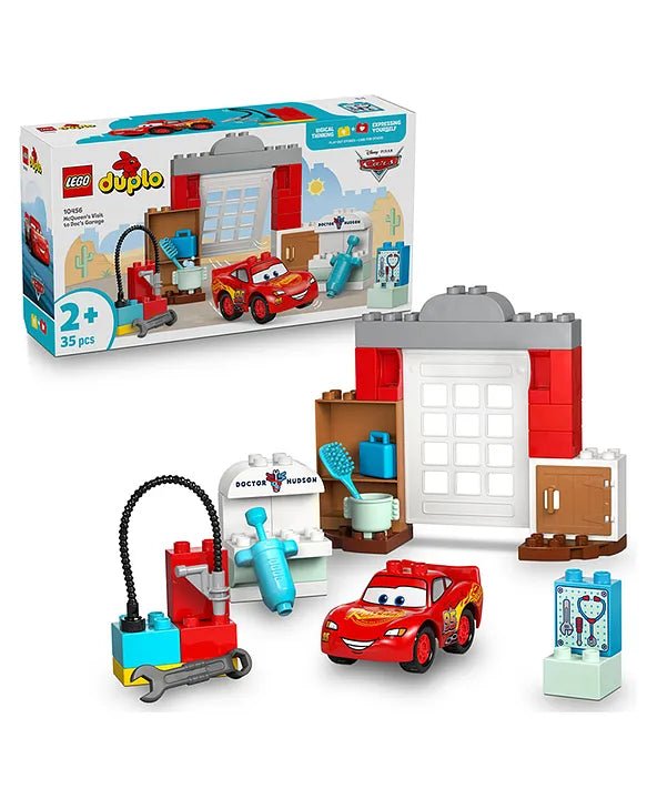 LEGO Duplo McQueen's Visit to Doc's Garage 6526200/10456 - Colorland Toys