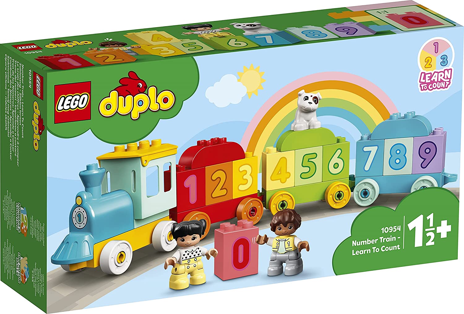 LEGO Duplo Number Train Toy Learning Numbers 10954 - Colorland Toys