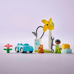 LEGO Duplo Wind Turbine And Electric Car - Colorland Toys