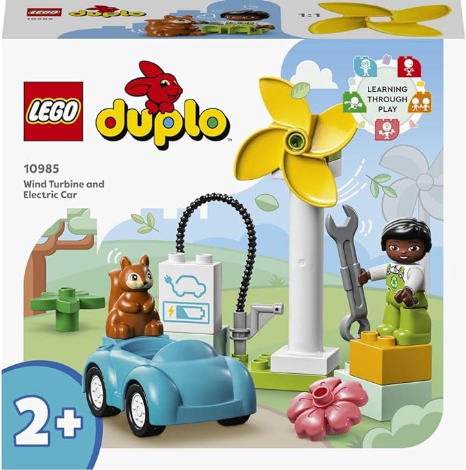 LEGO Duplo Wind Turbine And Electric Car - Colorland Toys