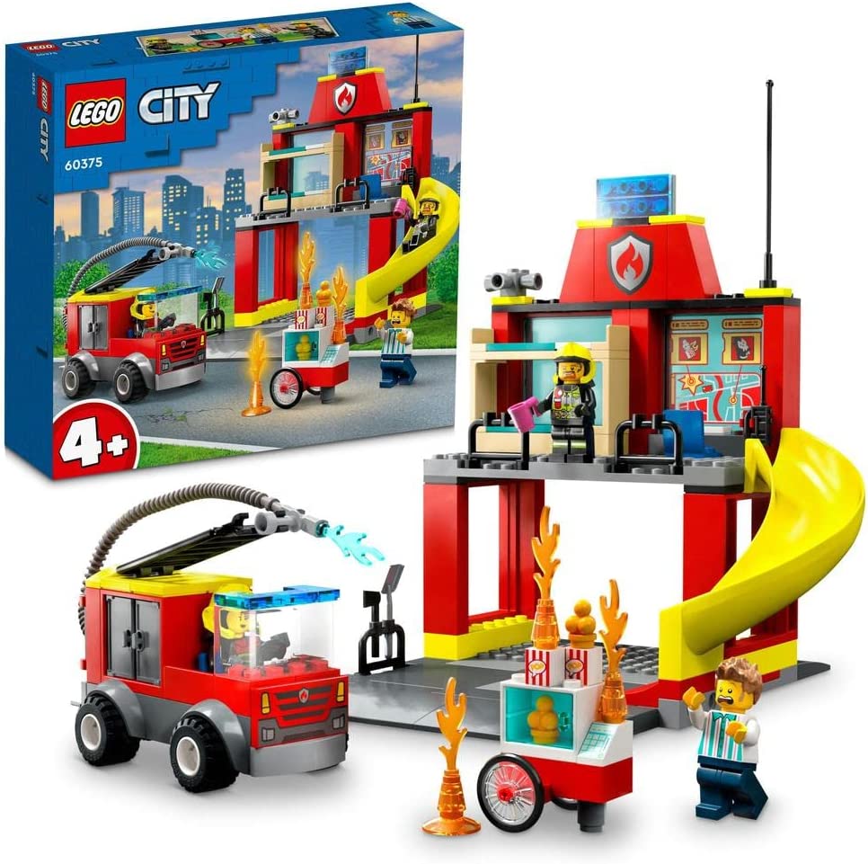 LEGO Fire Station and Fire Truck 6425840/60375 - Colorland Toys