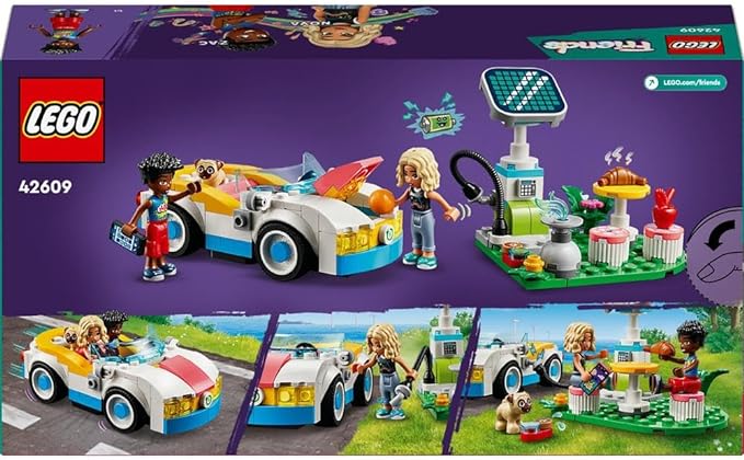 Lego Friends Electric Car And Charger - Colorland Toys