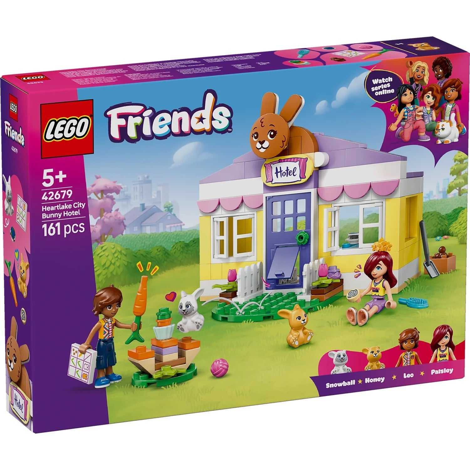 LEGO Friends Heartlake City Bunny Hotel 42679 - Colorland Toys
