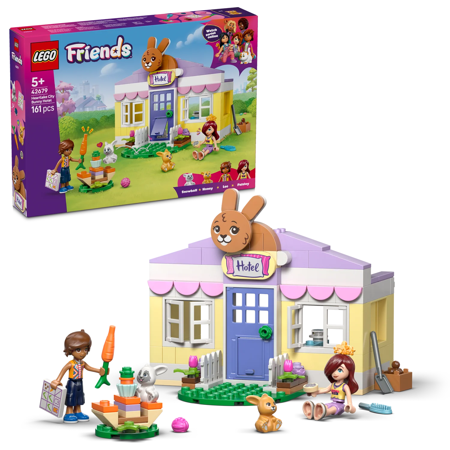 LEGO Friends Heartlake City Bunny Hotel 42679 - Colorland Toys