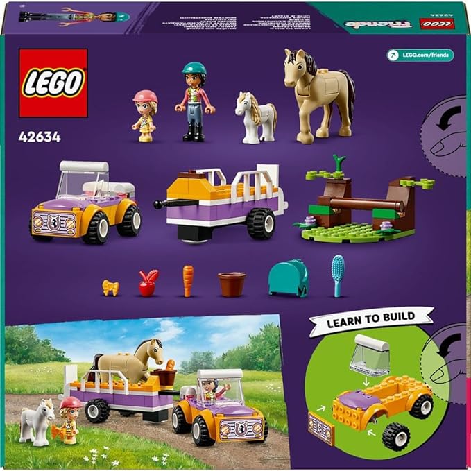 Lego Friends Horse And Pony Trailer - Colorland Toys