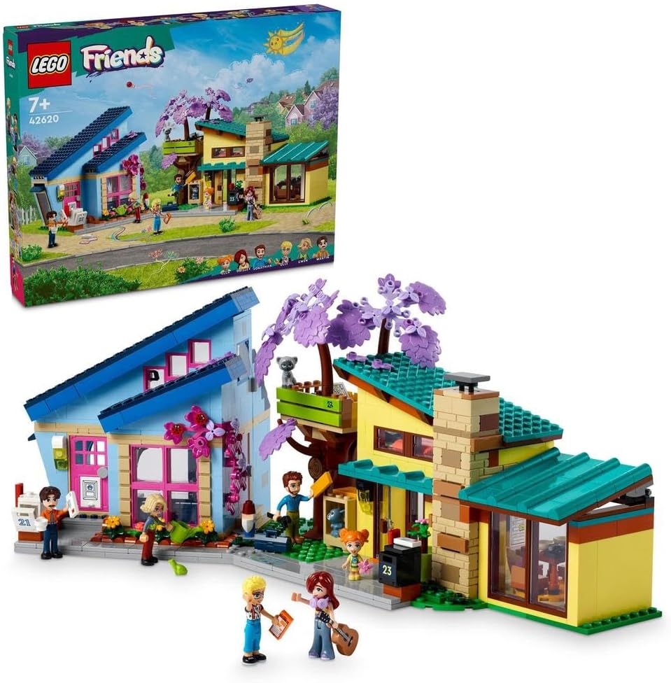 Lego Friends Olly and Paisley's Family Houses - Colorland Toys