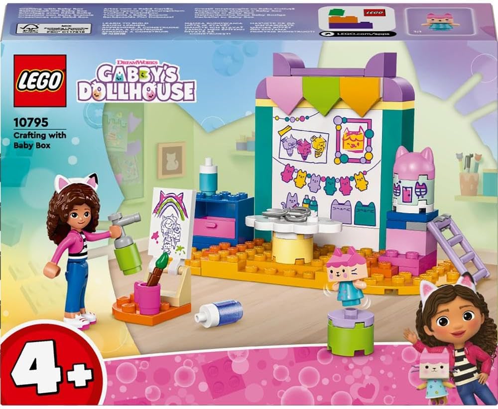 LEGO Gabby's Dollhouse Crafting with Baby Box 10795/6470344 - Colorland Toys