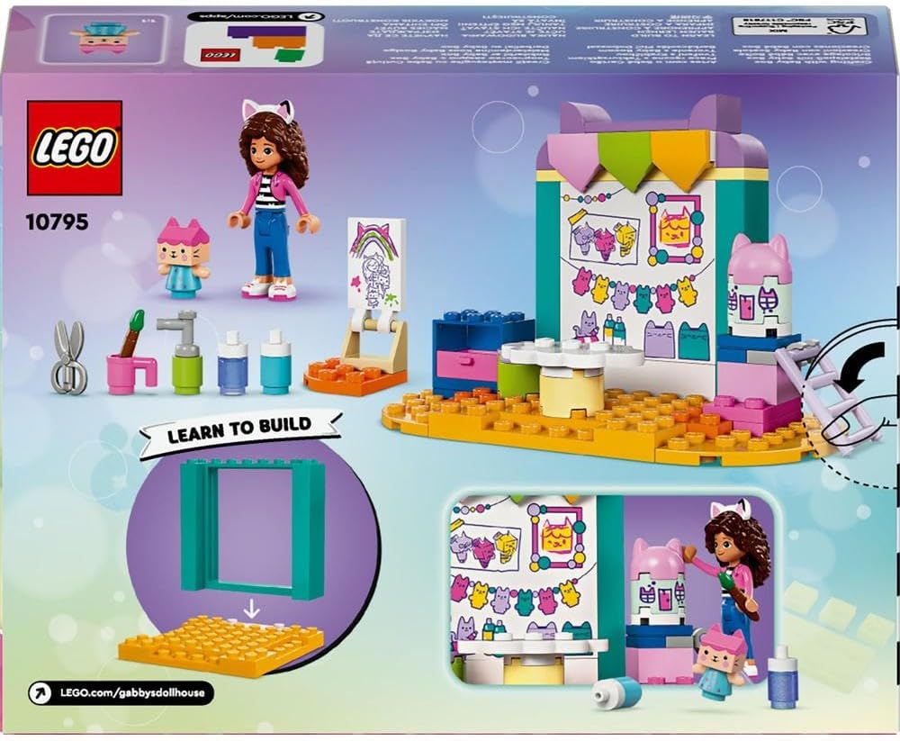 LEGO Gabby's Dollhouse Crafting with Baby Box 10795/6470344 - Colorland Toys