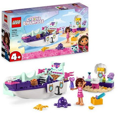 LEGO Gabby's Dollhouse Gabby & MerCat's Ship & Spa Set 6427546/10786 - Colorland Toys