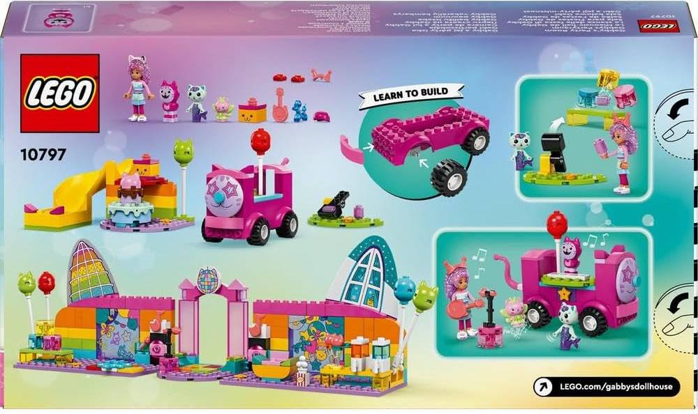 LEGO Gabby's Dollhouse Party Room 10797 - Colorland Toys