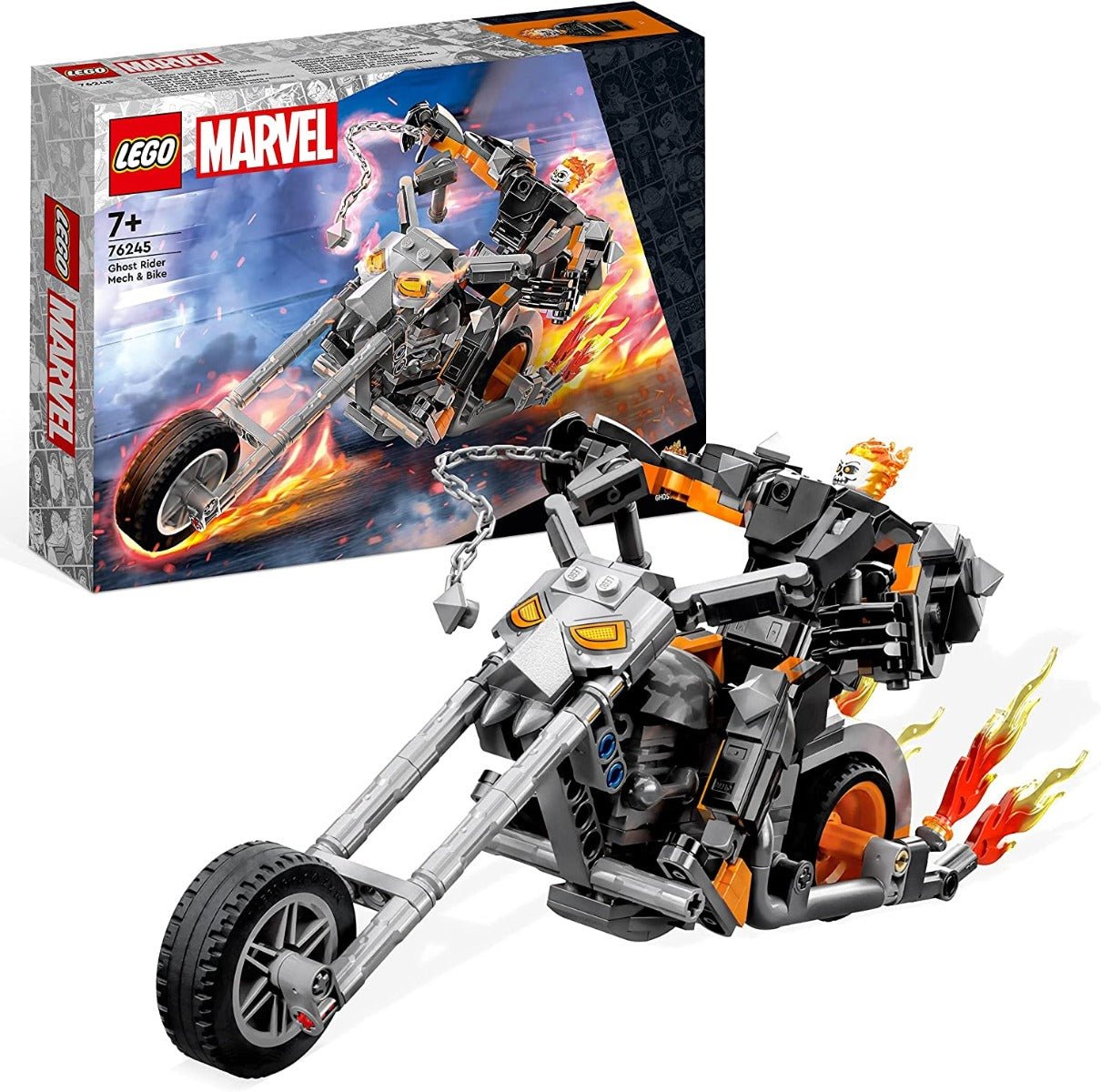 LEGO Ghost Rider Mech & Bike 6427723/76245 - Colorland Toys