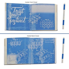 LEGO IQ Locking Notebook With Gel Pen Blue IQ - 53562 - Colorland Toys