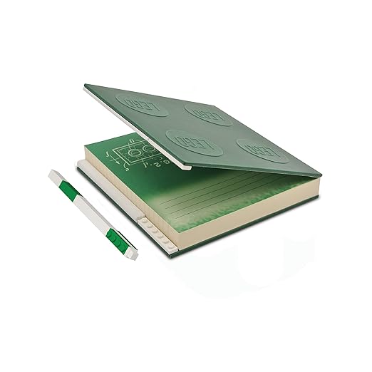 LEGO IQ Locking Notebook With Gel Pen Green IQ - 53566 - Colorland Toys