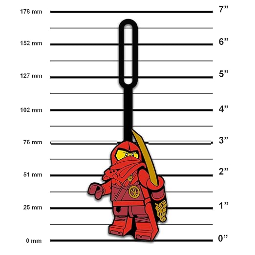 LEGO IQ Ninjago Bag Tag Kai IQ - 53342 - Colorland Toys