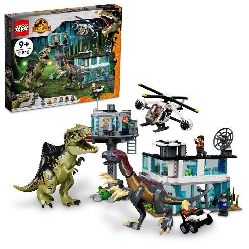 LEGO Jurassic World Giganotosaurus & Therizinosaurus Attack 6332802/76949 - Colorland Toys