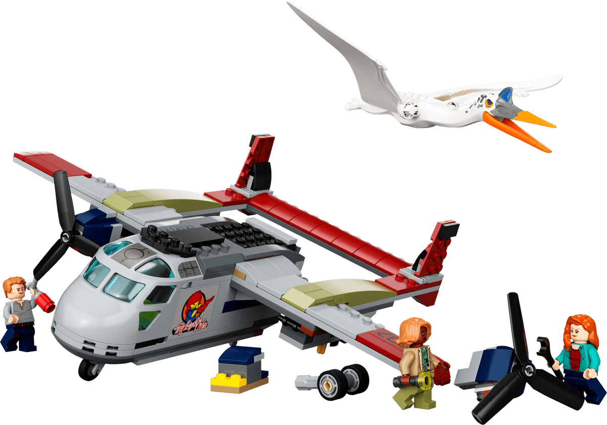 LEGO Jurassic World Quetzalcoatlus Plane Ambush Set 76947 - Colorland Toys