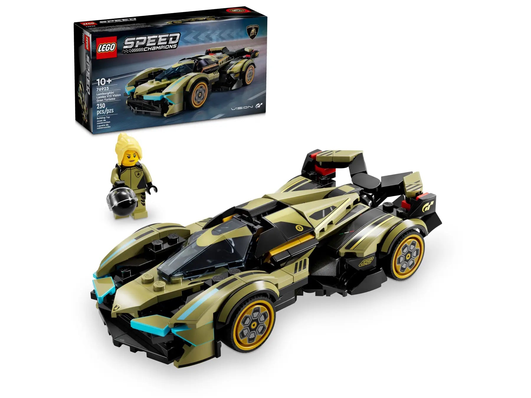 LEGO Lamborghini Lambo V12 Vision Gran Turismo 76923/6470546 - Colorland Toys