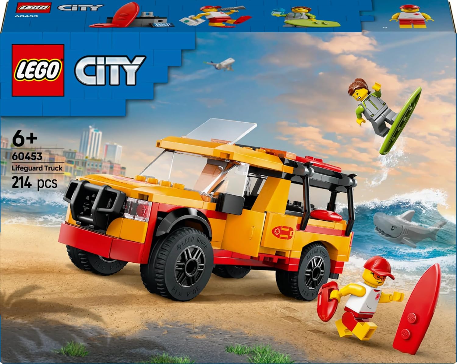 LEGO Lifeguard Beach Rescue Truck 6526284/60453 - Colorland Toys