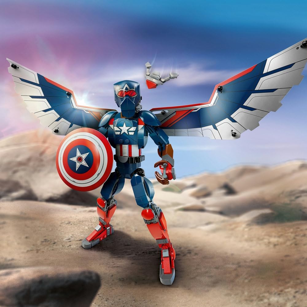 LEGO Marvel New Captain America Construction Figure 6474671/76296 - Colorland Toys