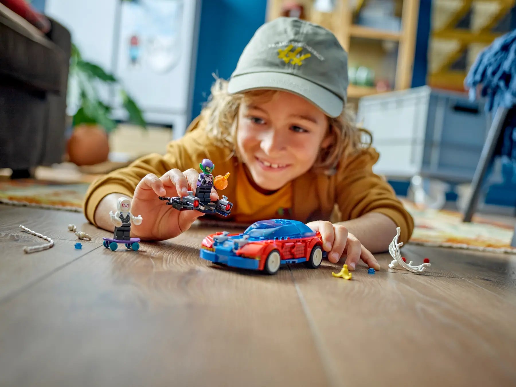 Lego Marvel Spider - Man Race Car & Venom Green Goblin - Colorland Toys