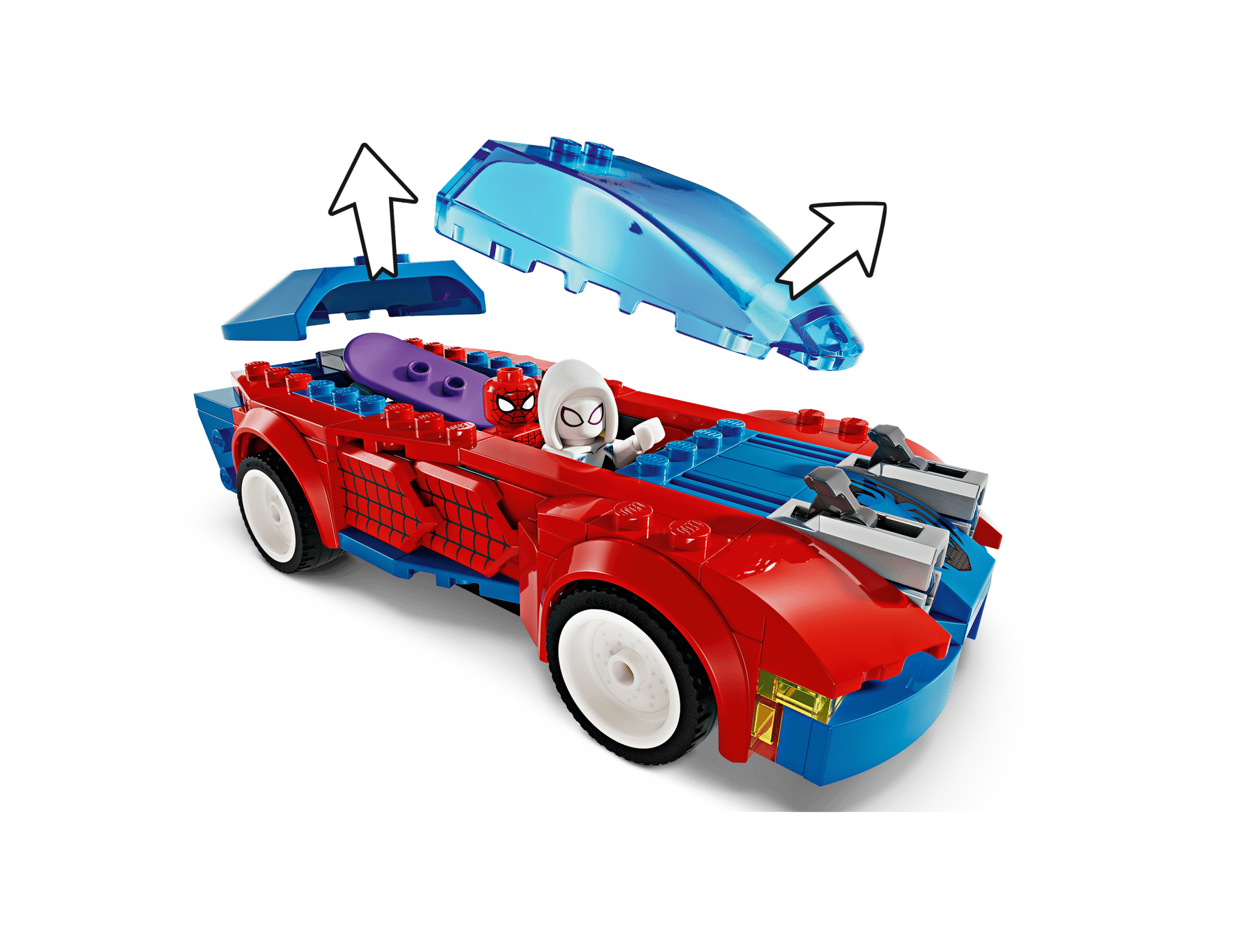 Lego Marvel Spider - Man Race Car & Venom Green Goblin - Colorland Toys