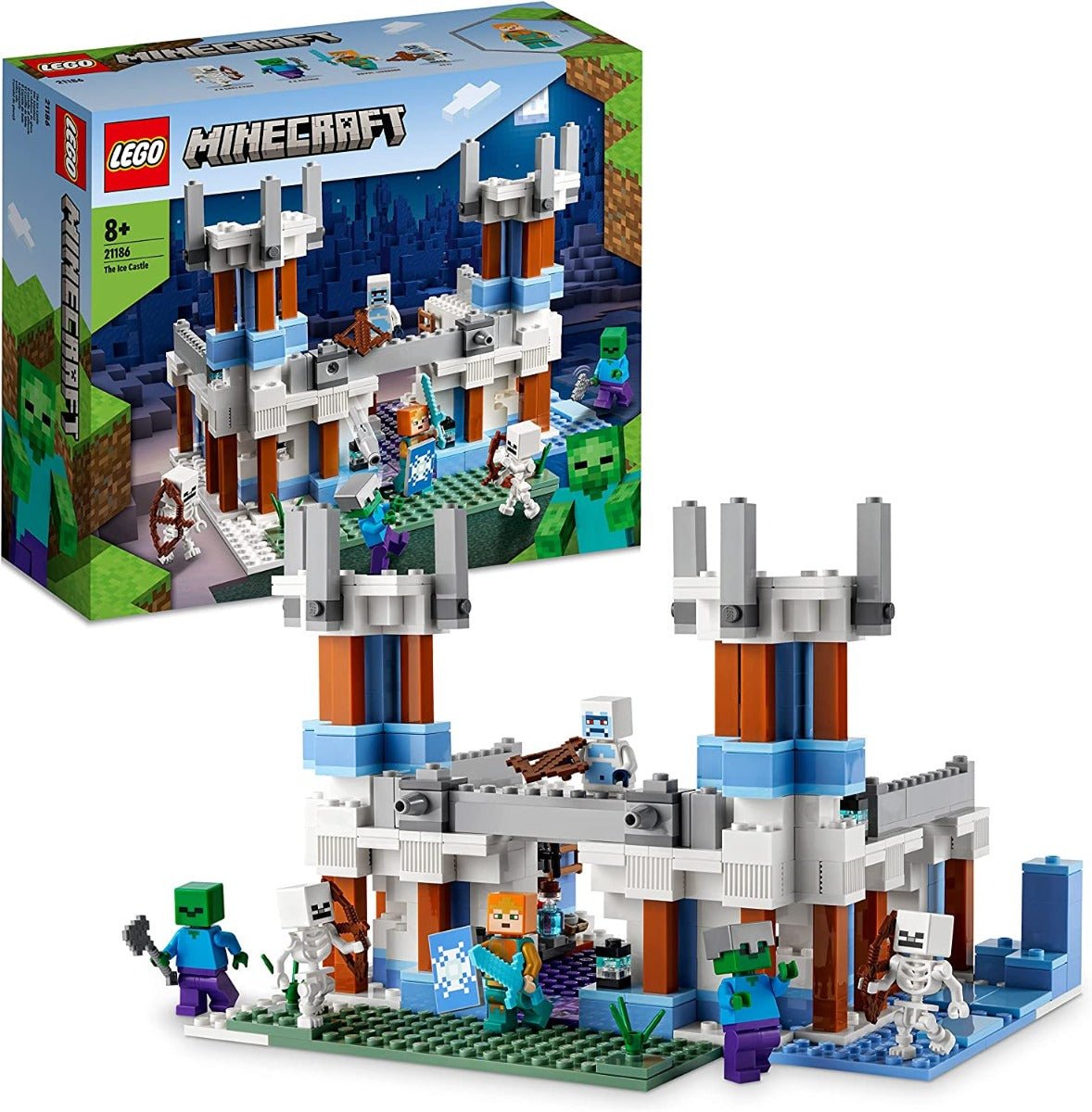 LEGO Minecraft The Ice Castle 6379575/21186 - Colorland Toys