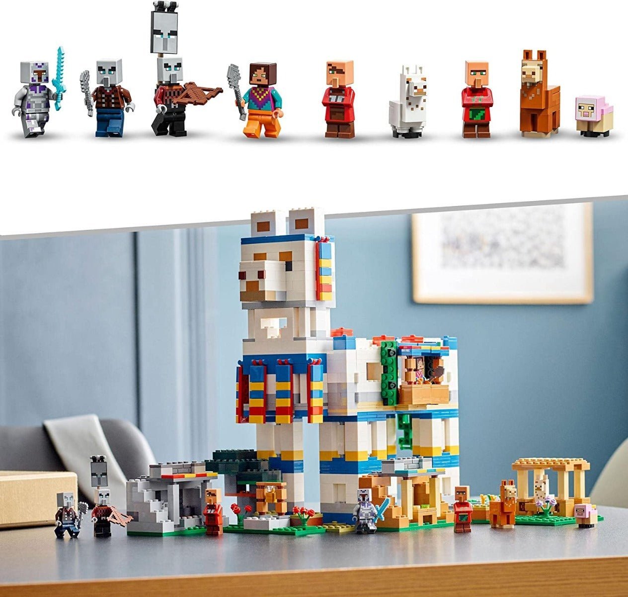 LEGO Minecraft The Llama Village 6379581/21188 - Colorland Toys