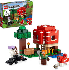 LEGO Minecraft The Mushroom House 6379563/21179 - Colorland Toys