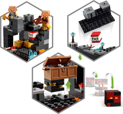 LEGO Minecraft The Nether Bastion 6379573/21185 - Colorland Toys