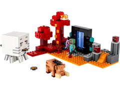 LEGO Minecraft The Nether Portal Ambush - Colorland Toys