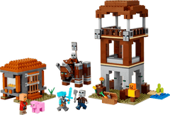 LEGO Minecraft The Pillager Outpost and Ravager 6526796/21278 - Colorland Toys