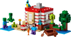 LEGO Minecraft The TNT Jungle House 6526790/21275 - Colorland Toys