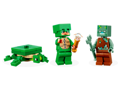 LEGO Minecraft The Turle Beach House - Colorland Toys