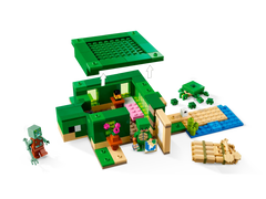 LEGO Minecraft The Turle Beach House - Colorland Toys