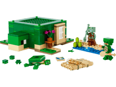 LEGO Minecraft The Turle Beach House - Colorland Toys