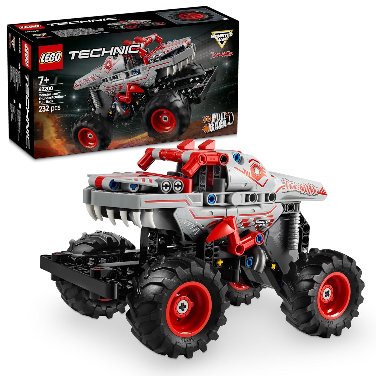 LEGO Monster Jam ThunderROARus Pull - Back 6526806/42200 - Colorland Toys