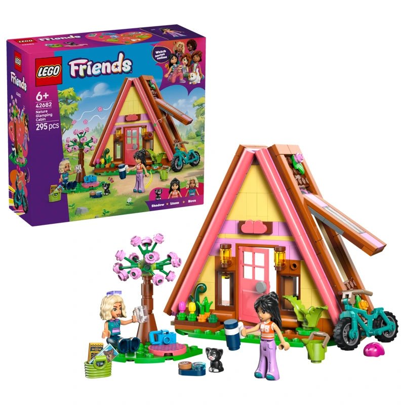 LEGO Nature Glamping Cabin 42682 Building Set (295 Pieces)