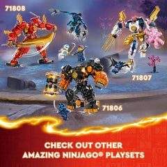 Lego Ninjago Coles Elemental Earth Mech - Colorland Toys