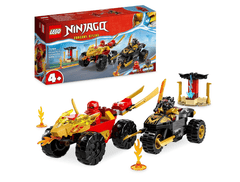 LEGO Ninjago Dragon's Rising Kai and Ras's Car and Bike Battle - Colorland Toys