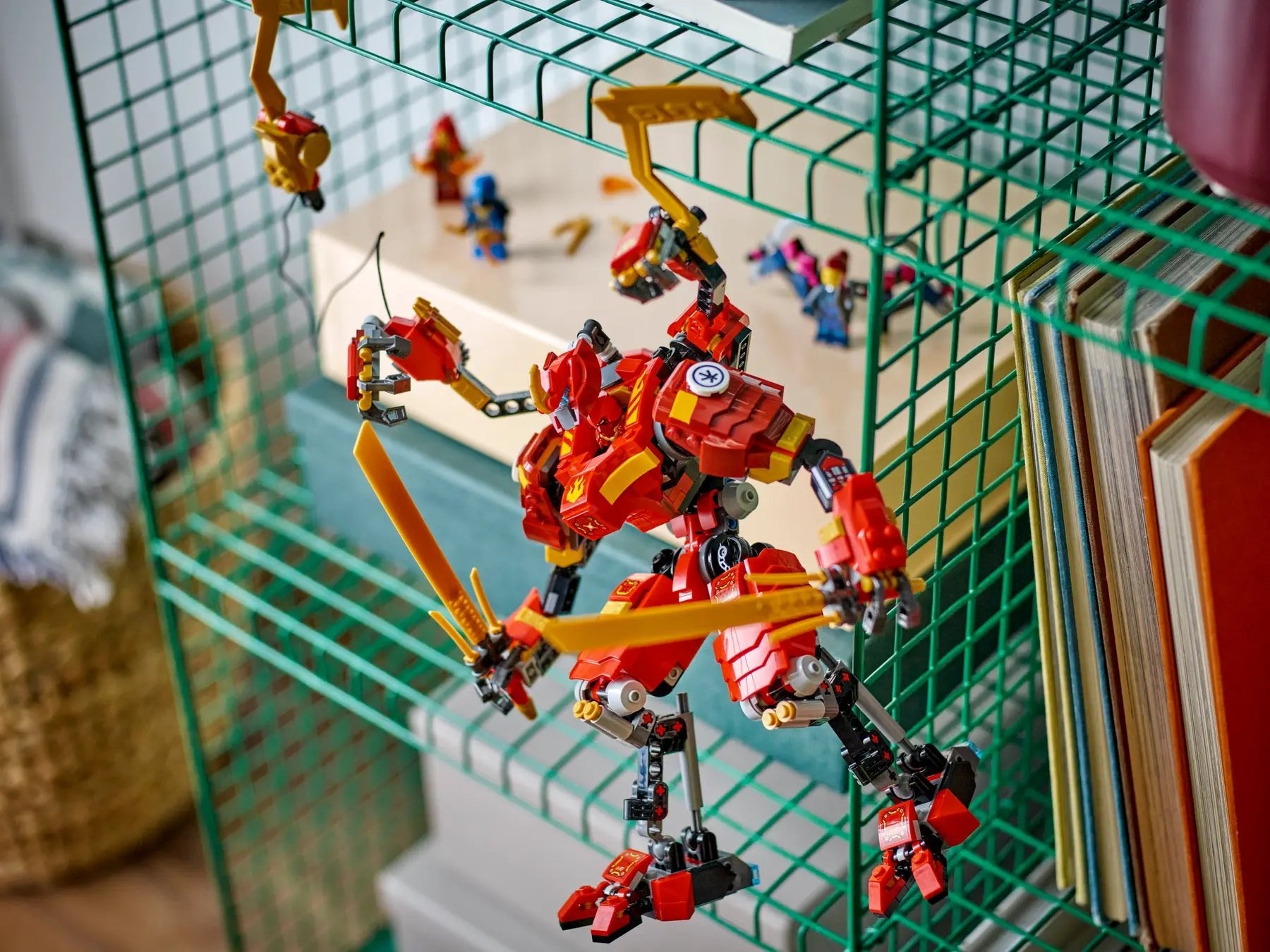 LEGO Ninjago Dragons Rising Kai's Ninja Climber Mech - Colorland Toys