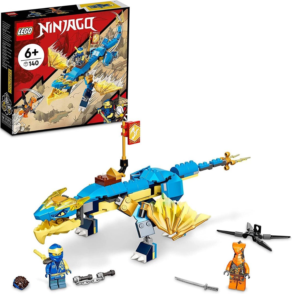 LEGO Ninjago Jay's Thunder Dragon EVO 6371134/71760 - Colorland Toys