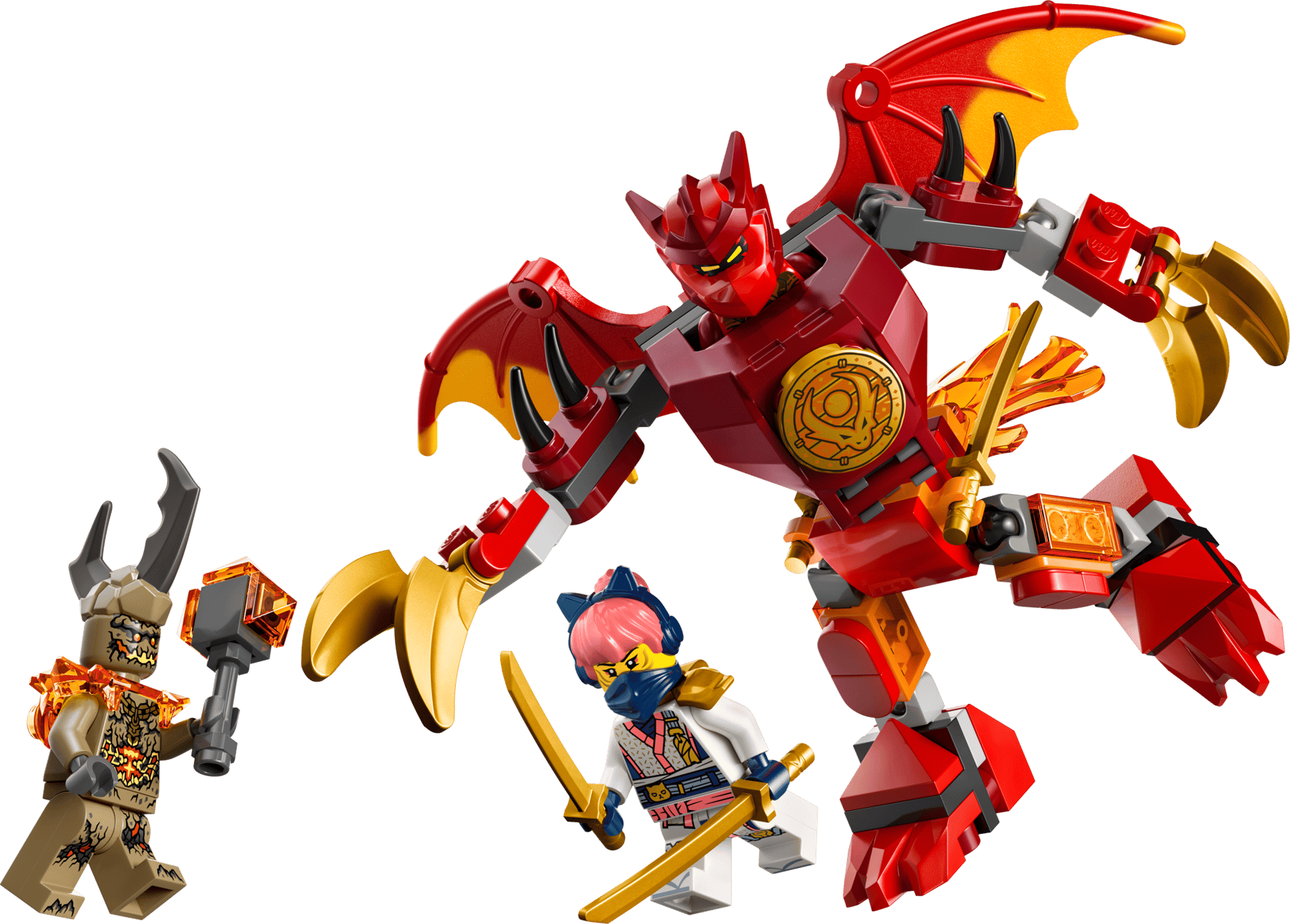 LEGO Ninjago Kai's Dragon Mech Battle Pack 71851 - Colorland Toys