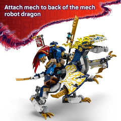 LEGO Ninjago Rogue’s Mech Dragon Rider 6526924/71843 - Colorland Toys