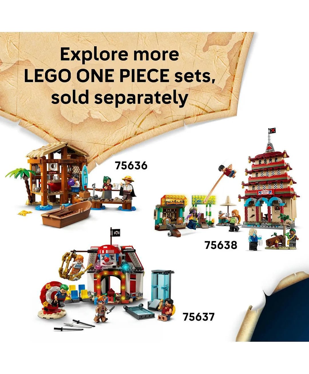 LEGO One Piece Next The Going Merry Pirate Ship 6527568\75639 - Colorland Toys