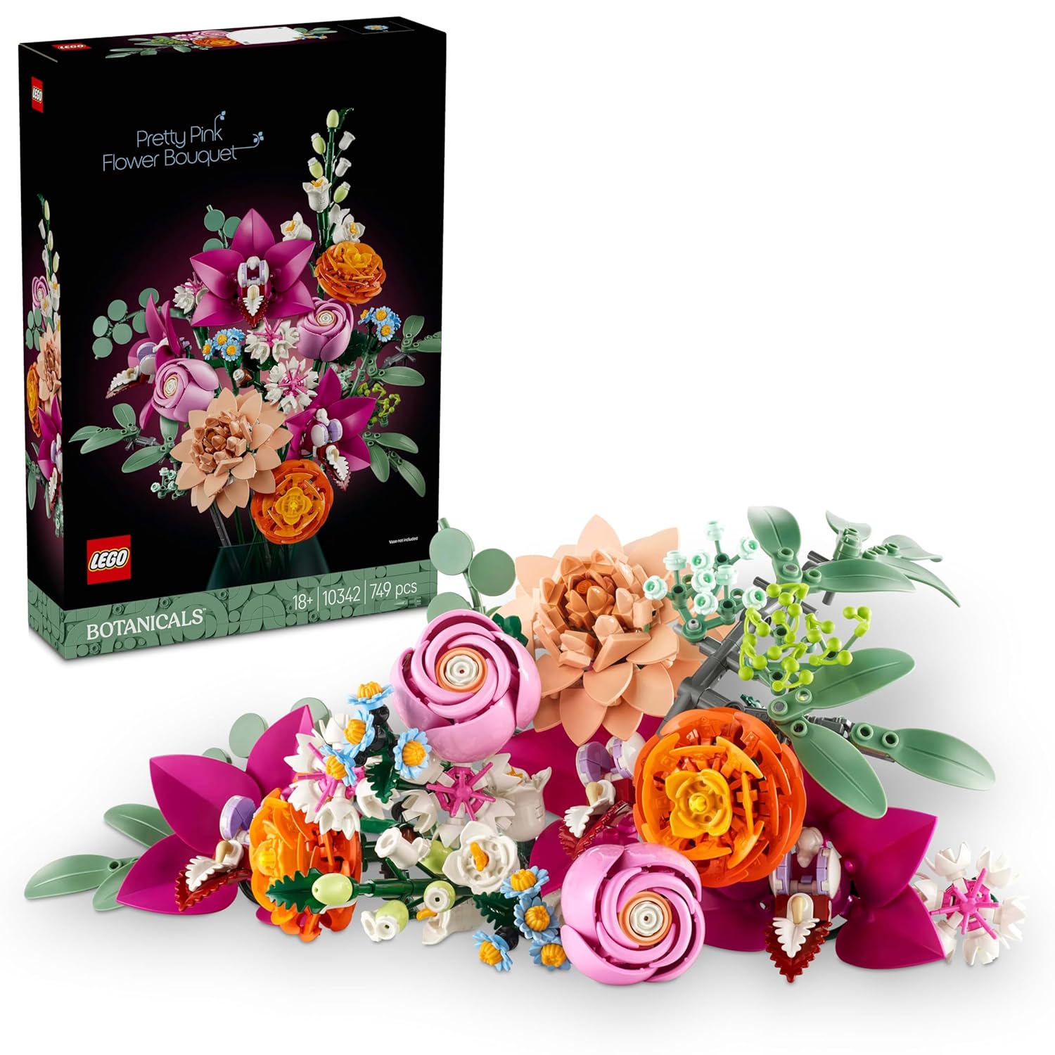 LEGO Pretty Pink Flower Bouquet 6526155/10342 - Colorland Toys