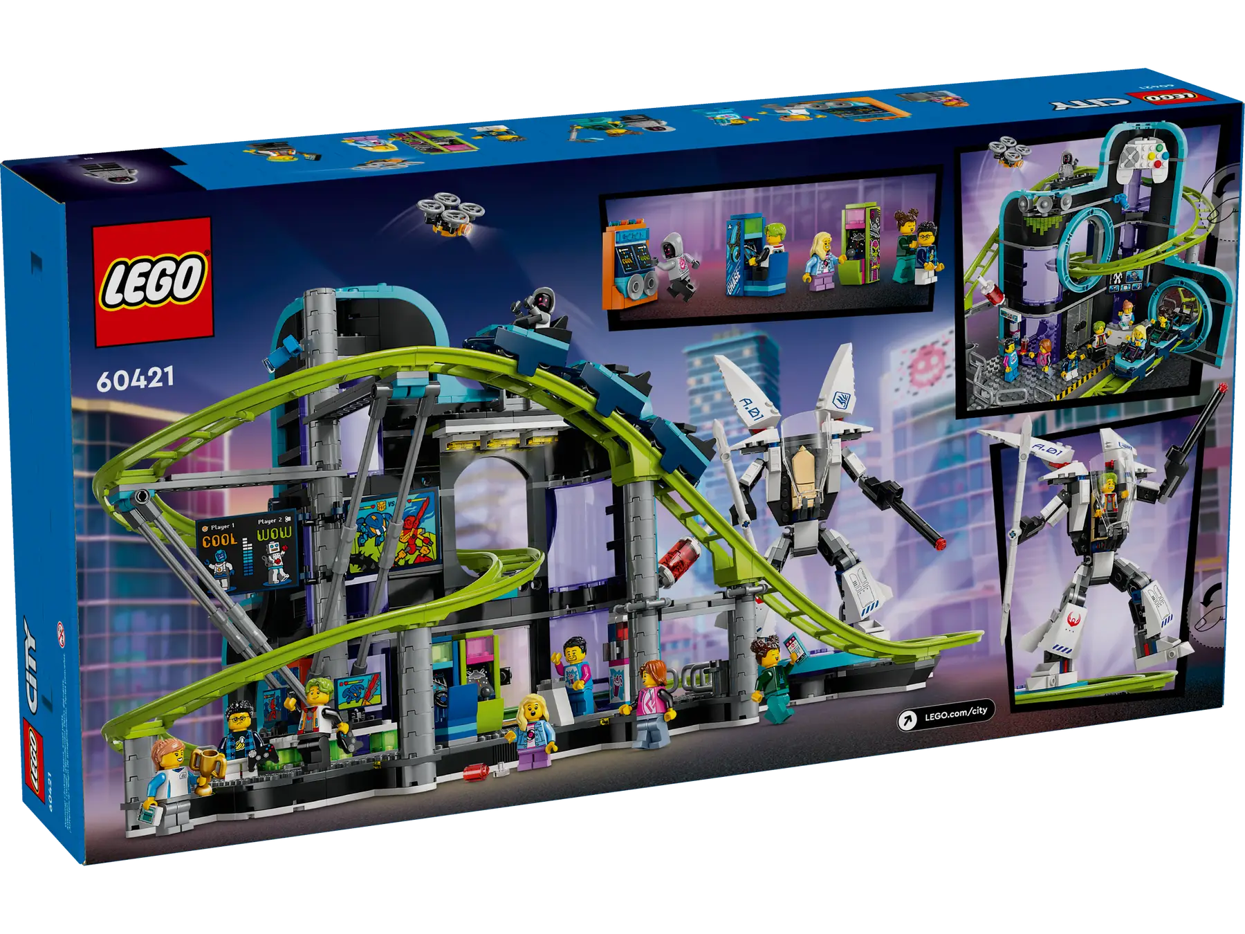 LEGO Robot World Roller - Coaster Park 60421/6470806 - Colorland Toys