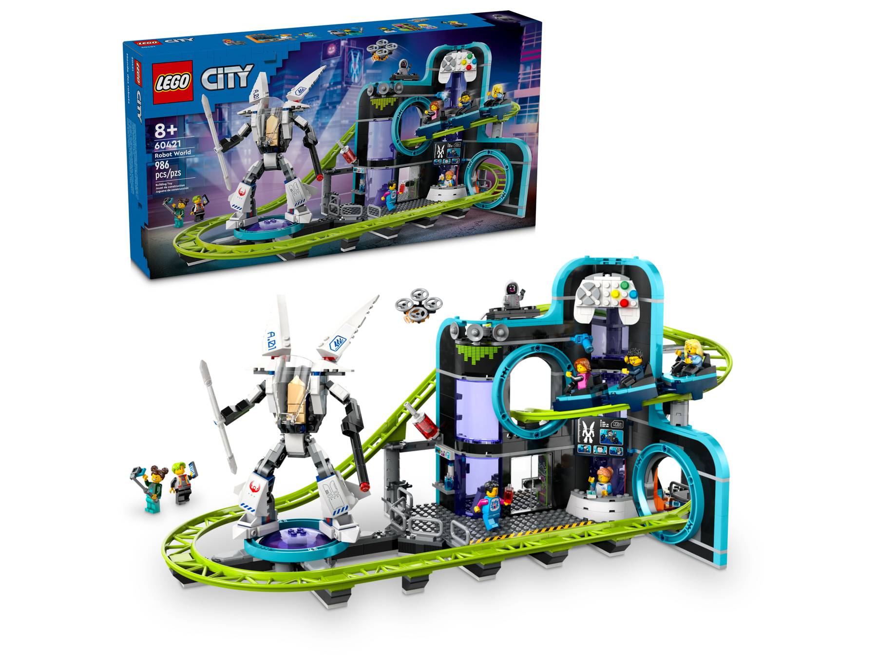 LEGO Robot World Roller - Coaster Park 60421/6470806 - Colorland Toys