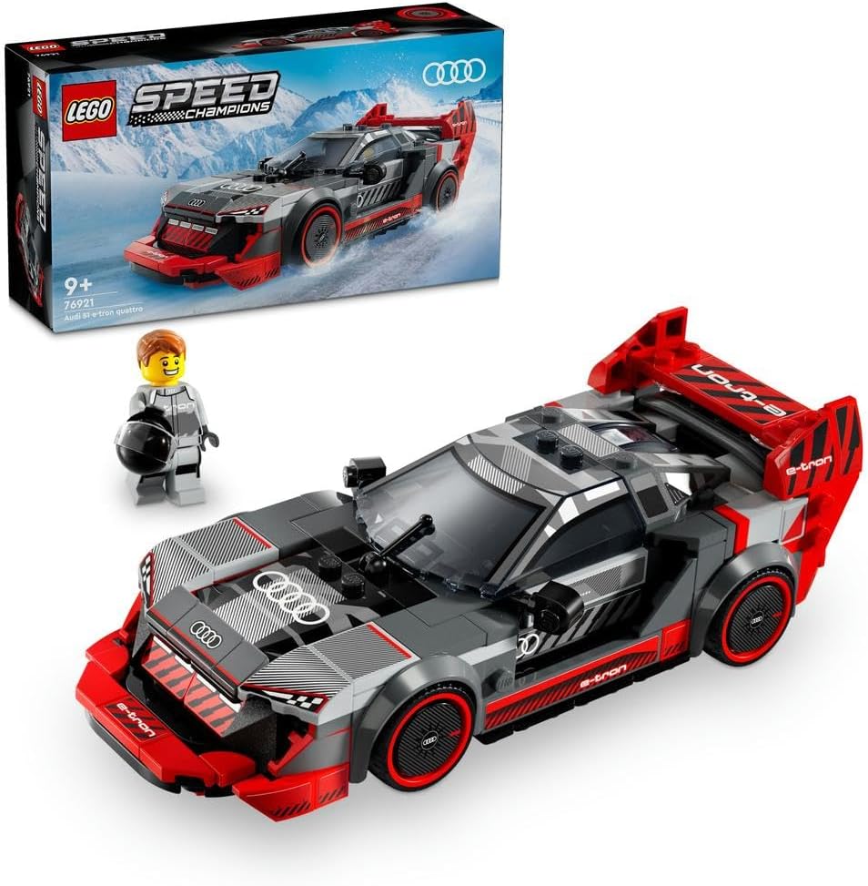 LEGO Speed Champions Audi S1 E - tron Quattro Race Car 6470542/76921 - Colorland Toys